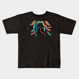 the queen of snakes Kids T-Shirt